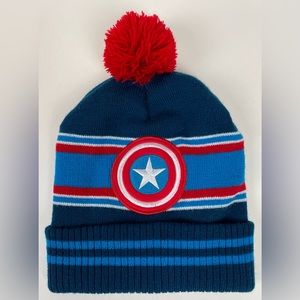 Marvel Captain America Beanie Hat Kids The Winter Soldier
